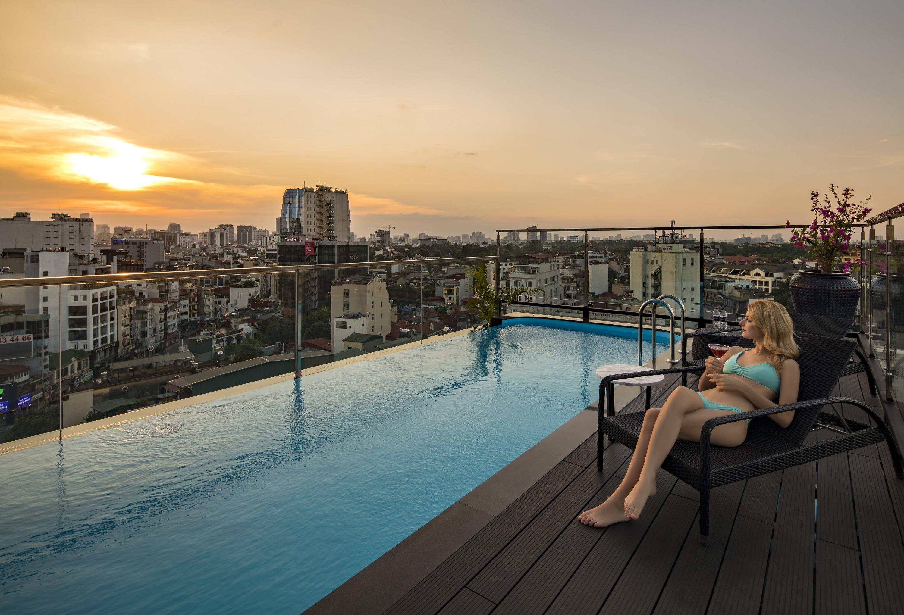 Soleil Boutique Hotel Hanoi Zewnętrze zdjęcie